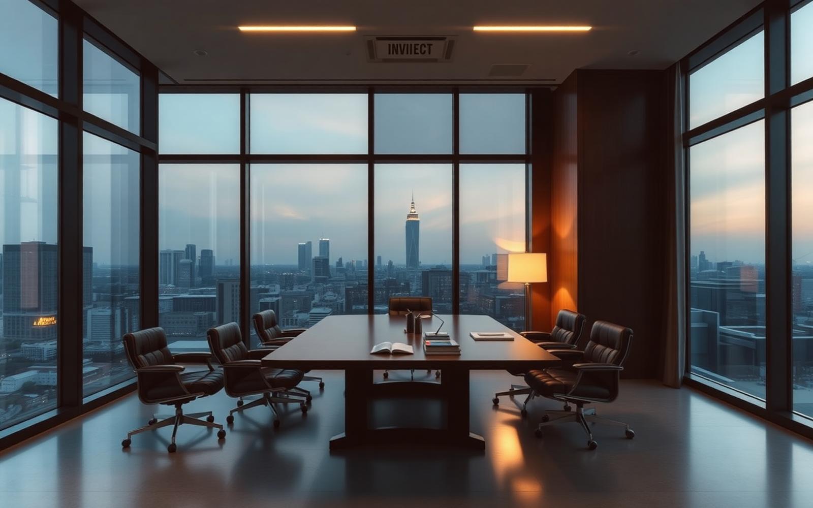Legal Tenders Lagos office at dusk